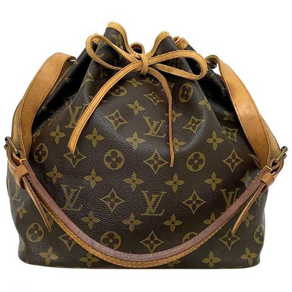 Louis Vuitton Drawstring Bag Monogram Canvas Brow… - image 1